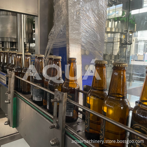 Automatic Glass Bottle Filling Line for Whisky and Wine